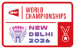BWF World Championships 2026 New Delhi logo